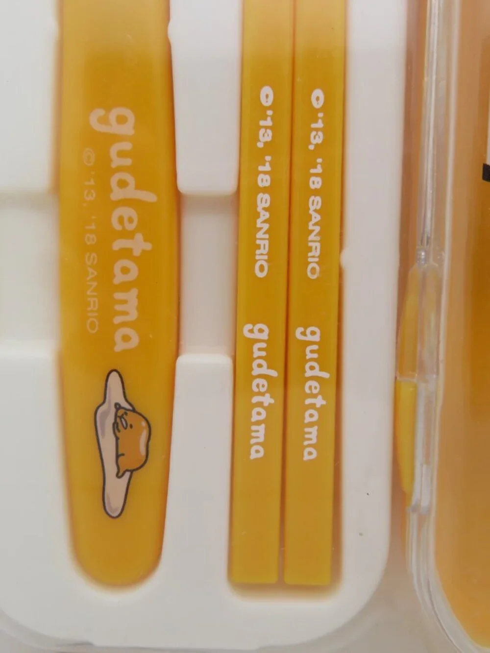 Sanrio Gudetama Chopsticks Spoon Cutlery Set